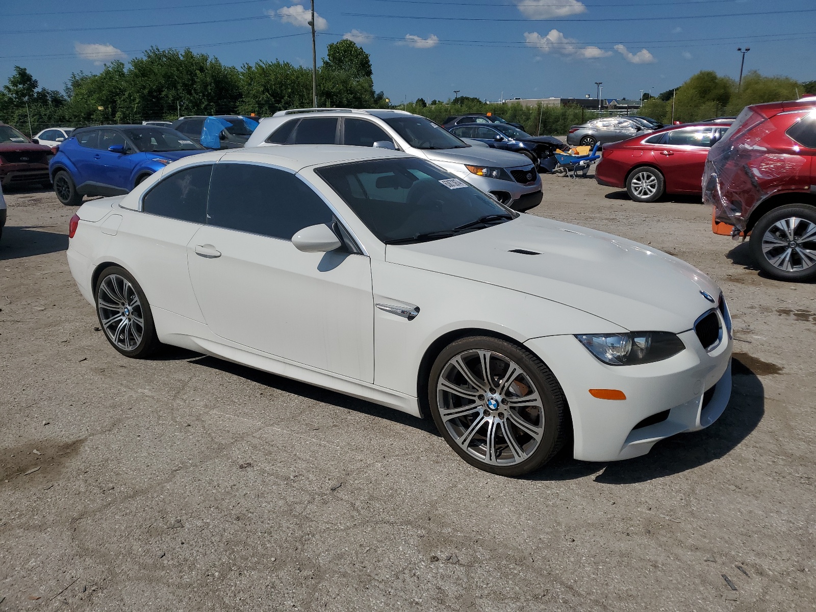 2012 BMW M3 vin: WBSDX9C58CE784663