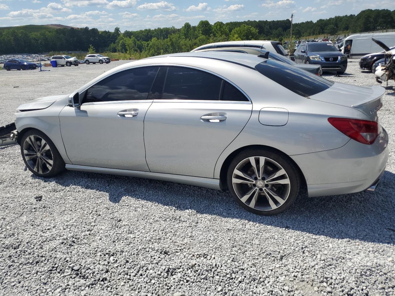 2016 Mercedes-Benz Cla 250 4Matic silver null gas WDDSJ4GB8GN320397 photo #3
