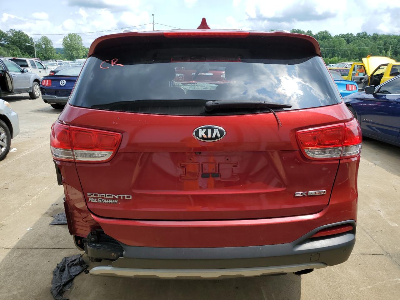 2016 Kia Sorento Ex VIN: 5XYPHDA16GG125756 Lot: 63414354