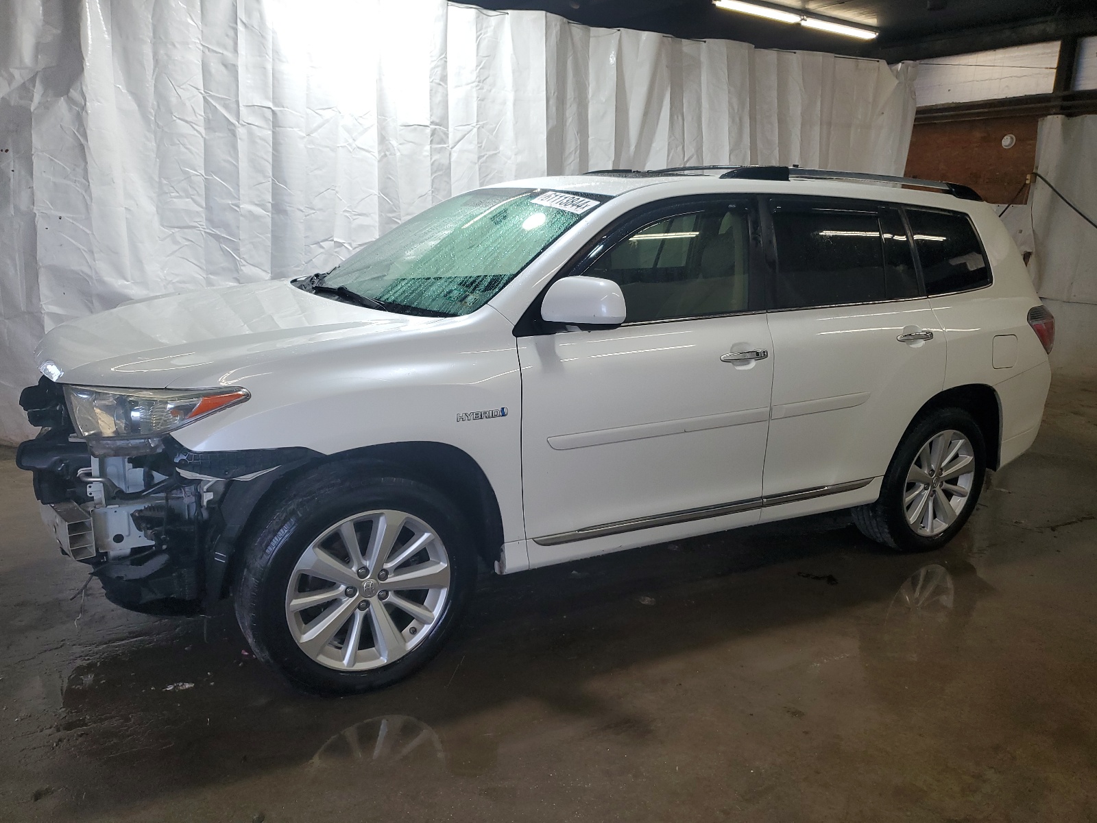 2013 Toyota Highlander Hybrid Limited vin: JTEDC3EH8D2012587