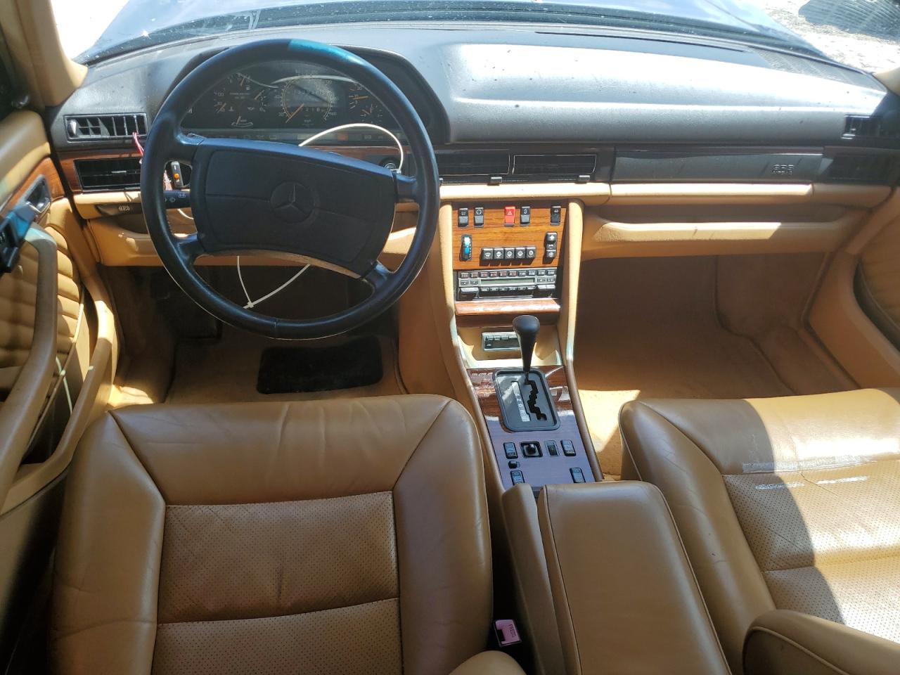 1991 Mercedes-Benz 420 Sel VIN: WDBCA35E2MA599238 Lot: 61869764