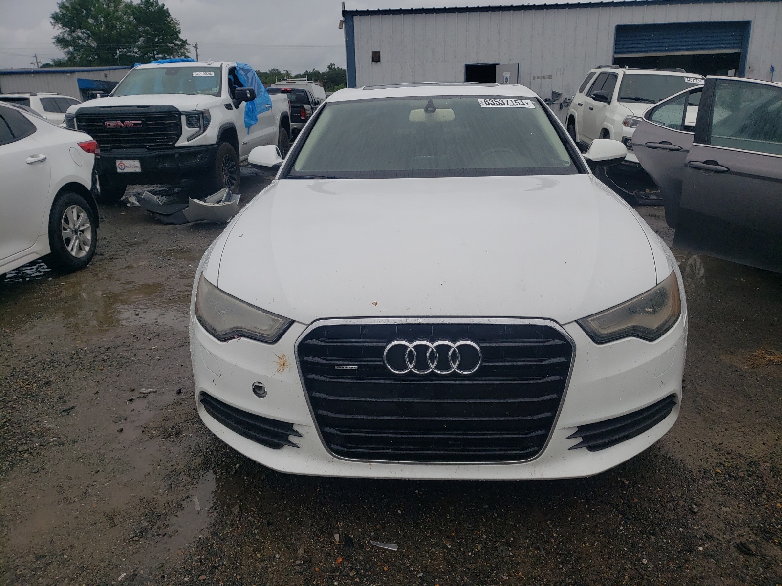 2013 Audi A6 Premium Plus vin: WAUGFAFC2DN041143