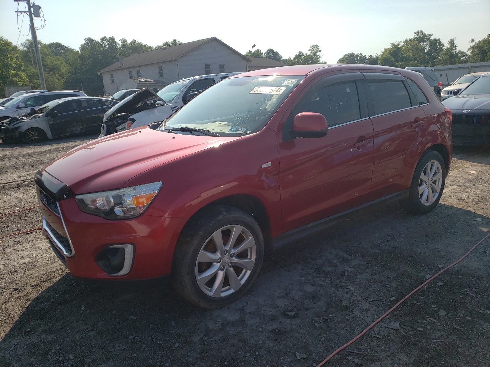 2015 Mitsubishi Outlander Sport Se vin: 4A4AR4AUXFE016973