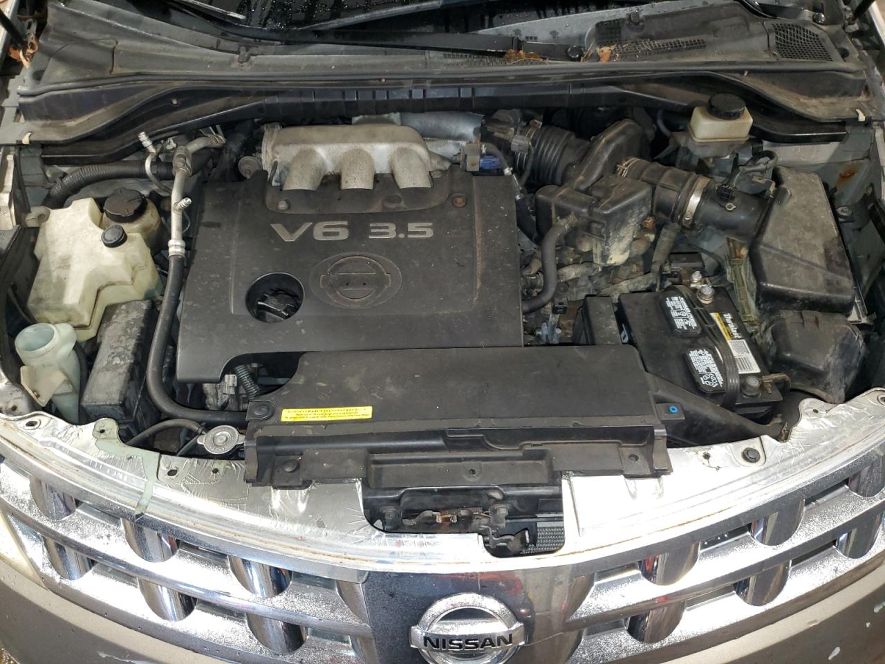 2003 Nissan Murano Sl VIN: JN8AZ08T93W114268 Lot: 64233544