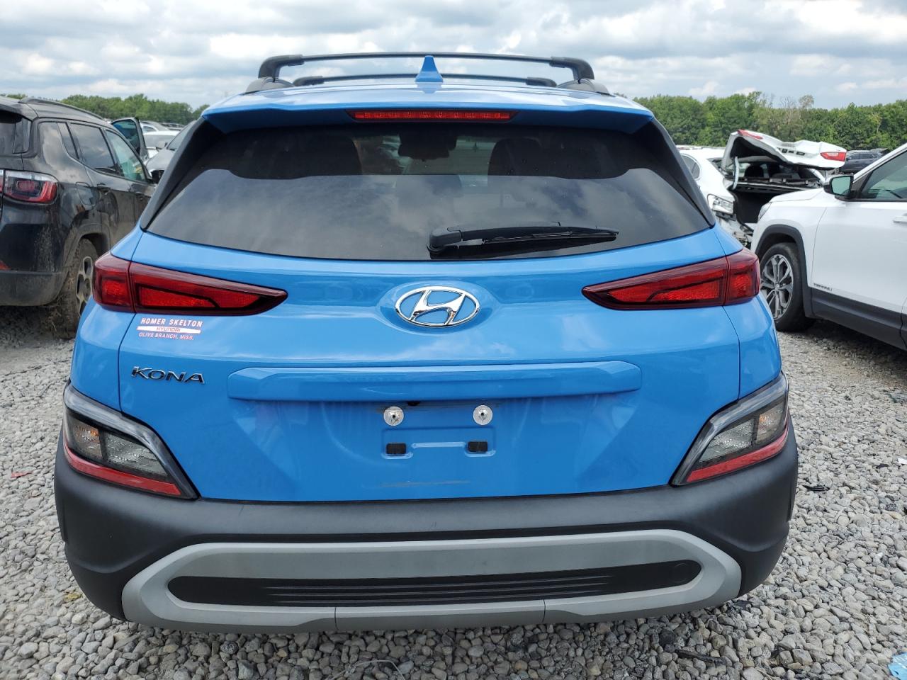2022 Hyundai Kona Sel VIN: KM8K62AB2NU800605 Lot: 63522204