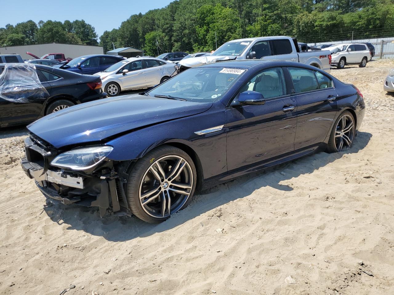 2019 Bmw 650 I Gran Coupe de vânzare în Seaford, DE - Front End