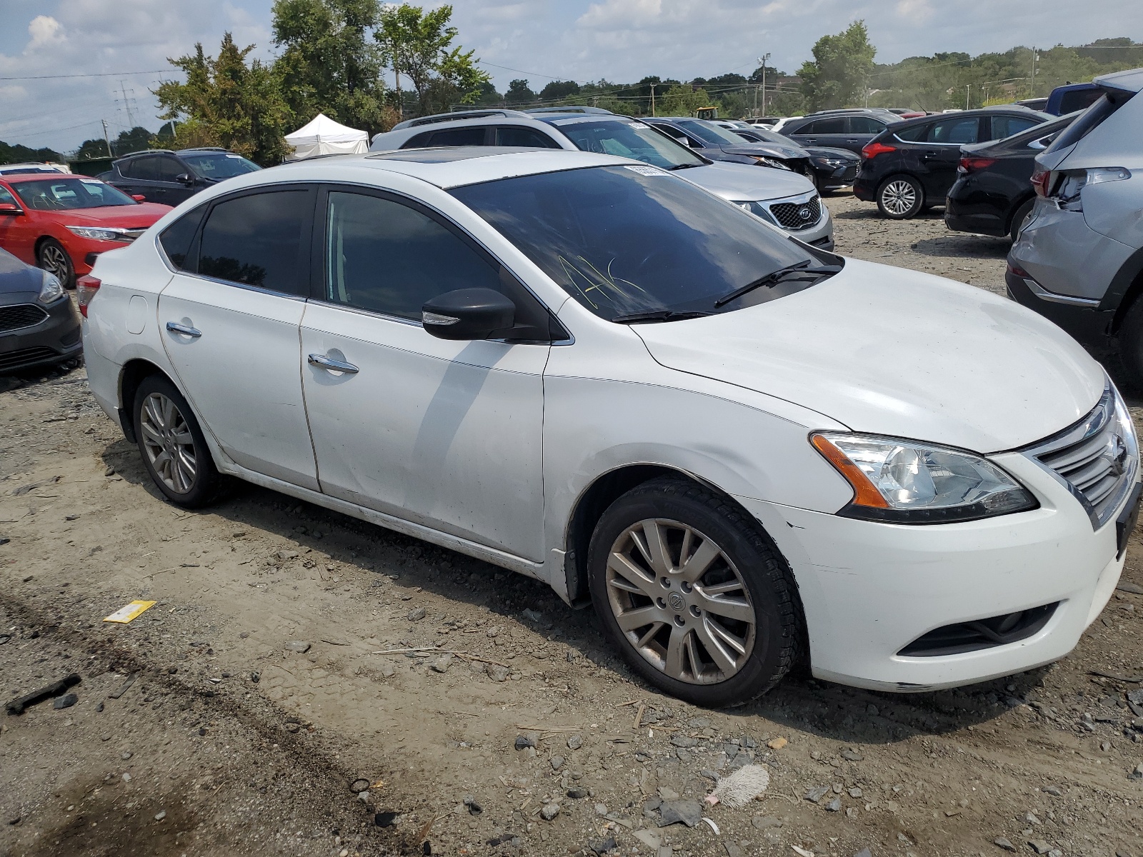 2014 Nissan Sentra S vin: 3N1AB7AP7EY308897