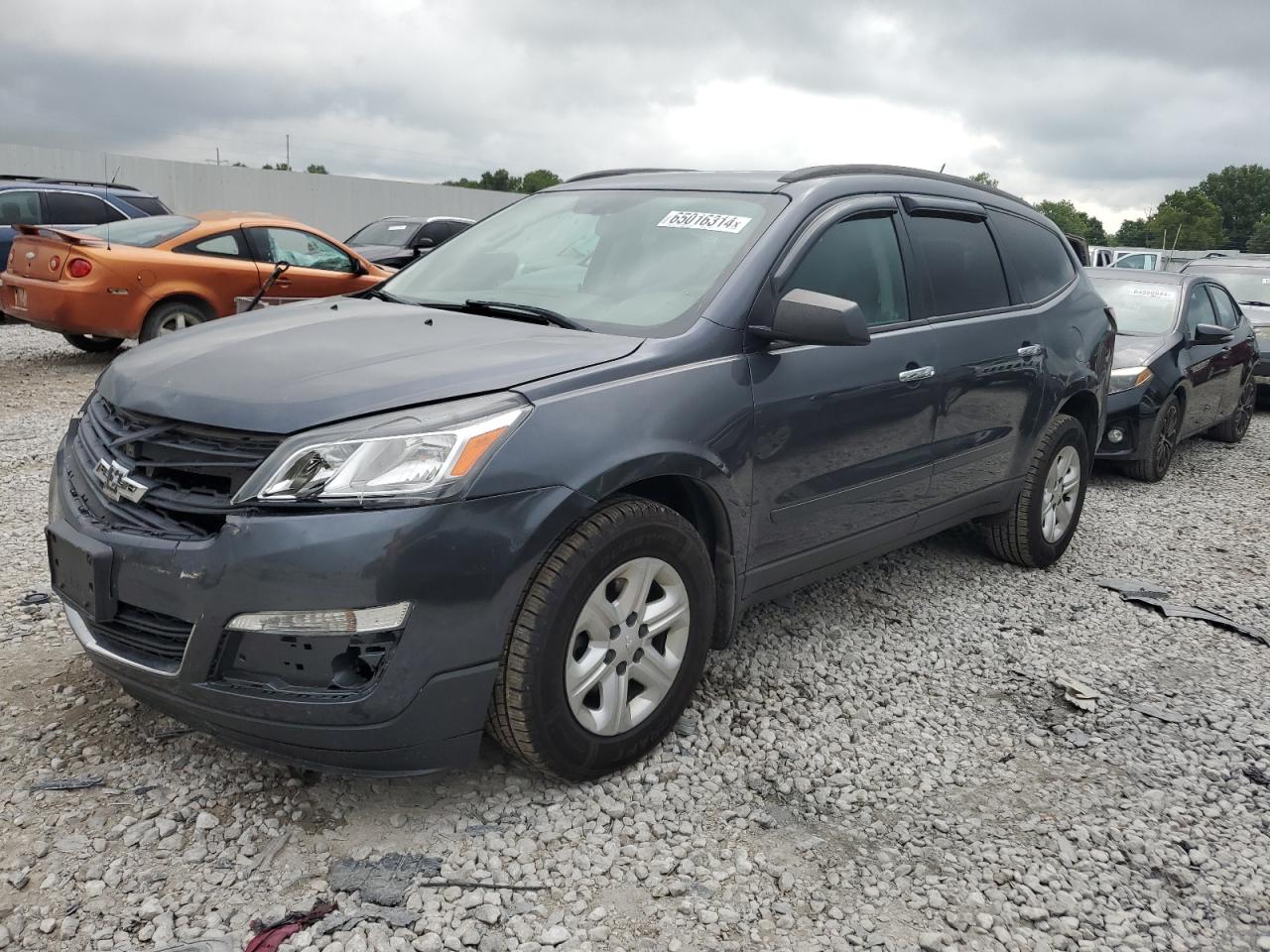 2013 Chevrolet Traverse Ls VIN: 1GNKVFED6DJ128307 Lot: 65016314