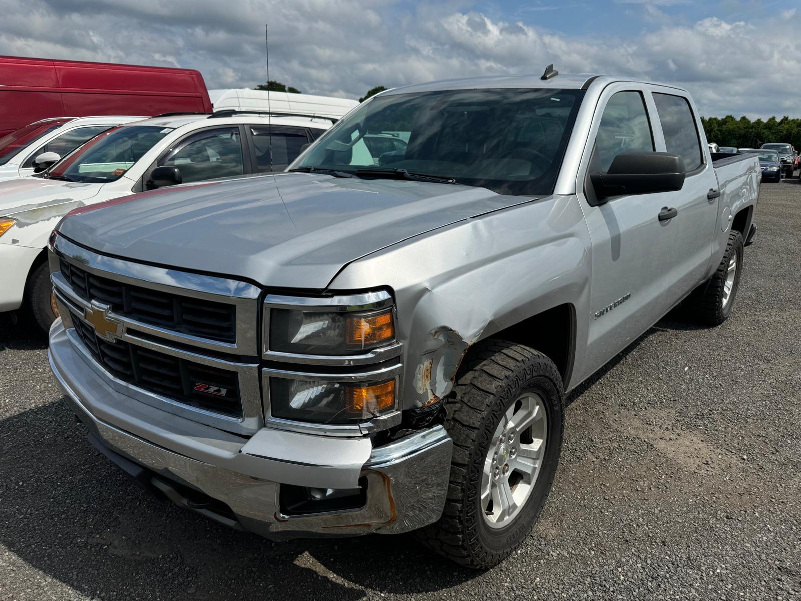 2014 Chevrolet Silverado K1500 Lt vin: 3GCUKREC3EG355802