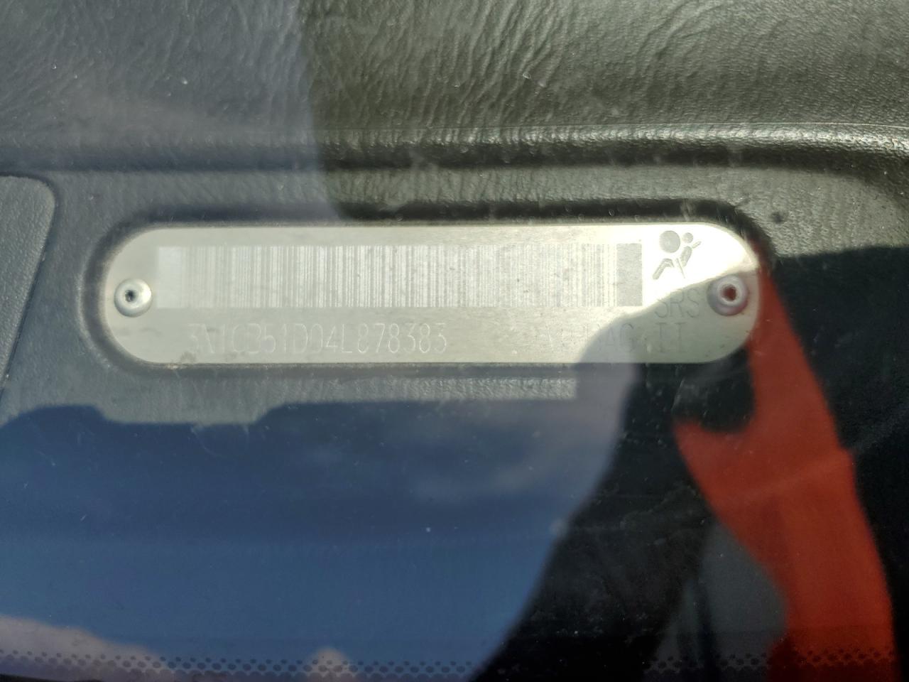 2004 Nissan Sentra 1.8 VIN: 3N1CB51D04L878383 Lot: 64436564