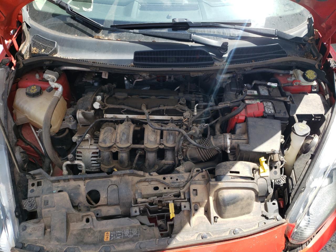 2015 Ford Fiesta Se VIN: 3FADP4EJ9FM105847 Lot: 74329804