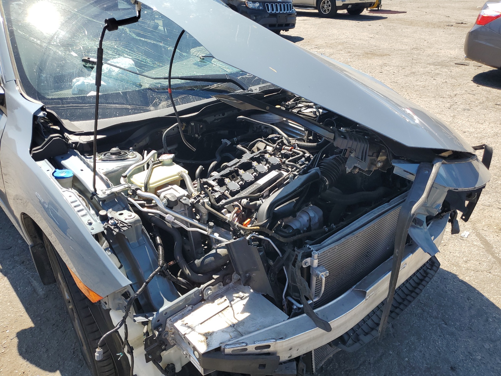 SHHFK7H84LU413129 2020 Honda Civic Exl