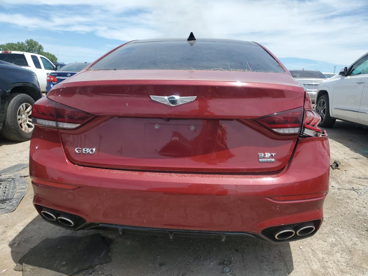 2018 Genesis G80 Sport VIN: KMHGN4JB1JU223502 Lot: 60956334