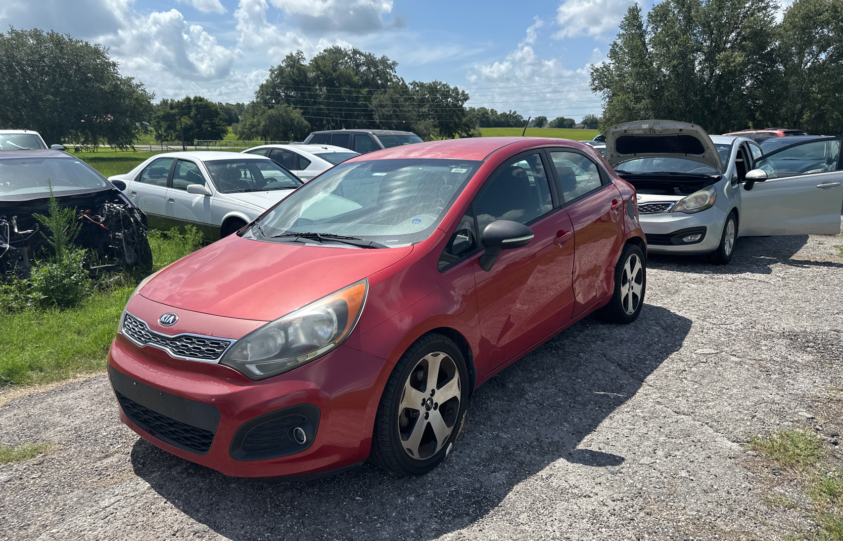 2013 Kia Rio Ex vin: KNADN5A34D6135166