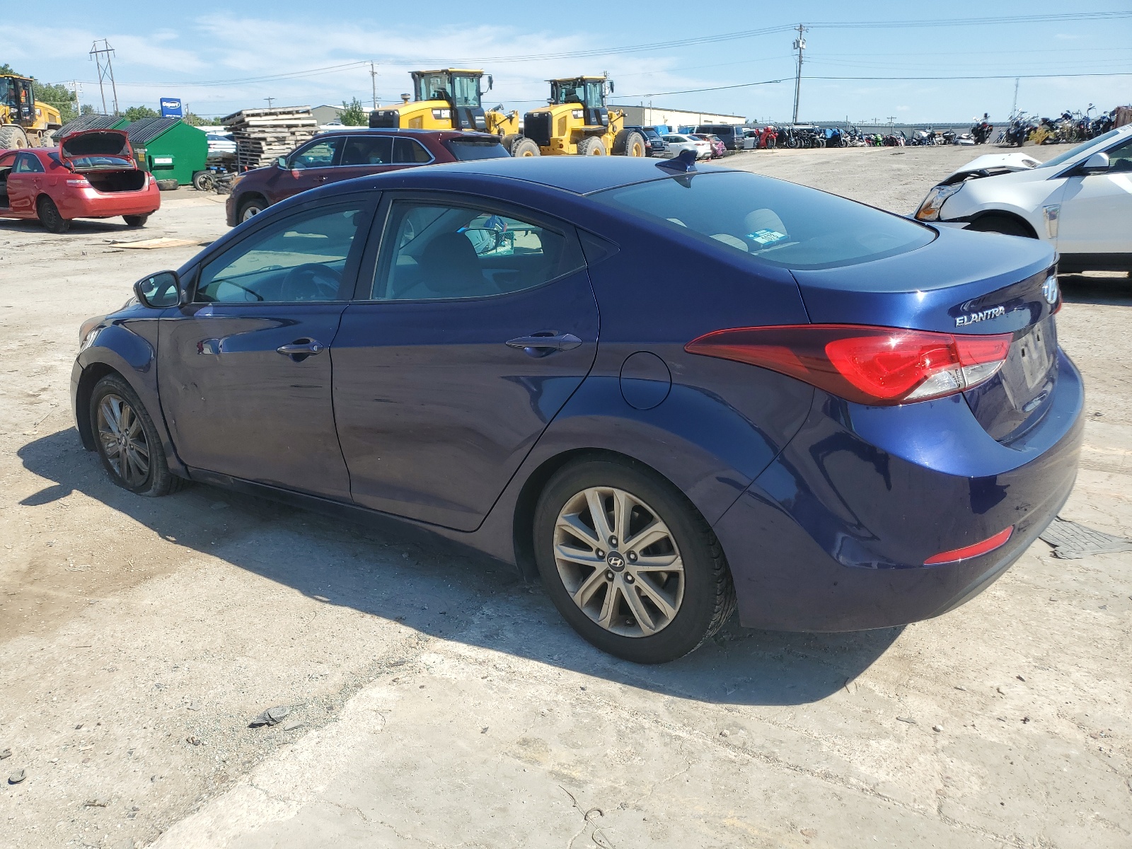 5NPDH4AE8EH468788 2014 Hyundai Elantra Se