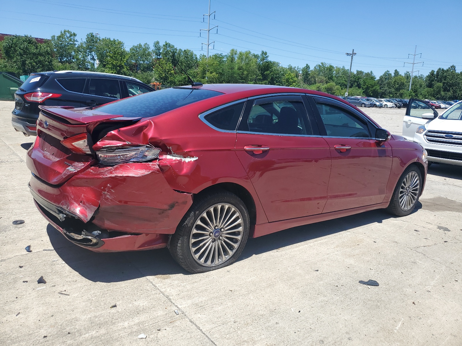 3FA6P0K90DR112293 2013 Ford Fusion Titanium