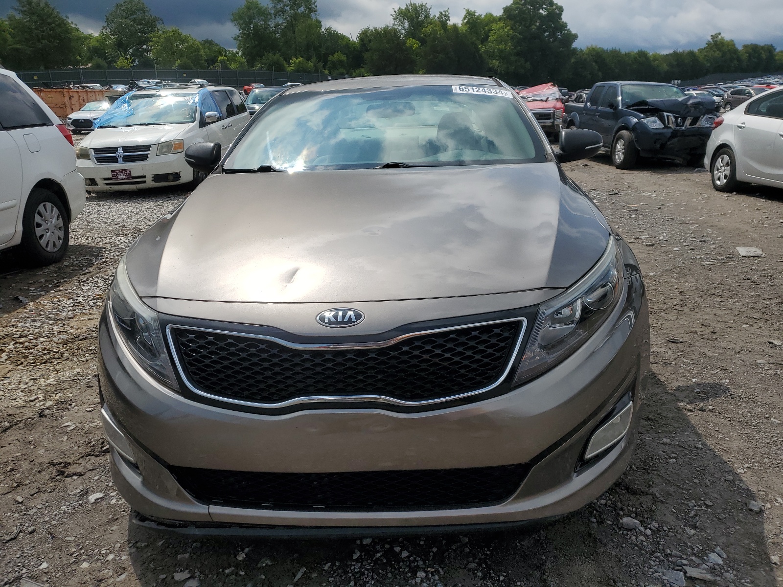 2014 Kia Optima Lx vin: 5XXGM4A74EG343664