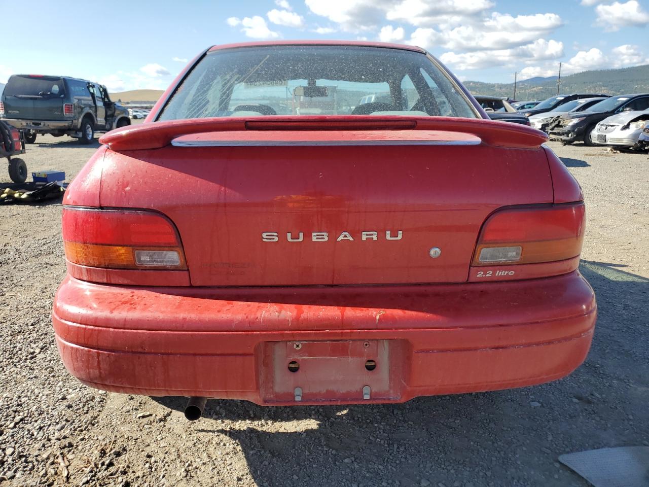 1995 Subaru Impreza Lx VIN: JF1GM6558SH410551 Lot: 64854254