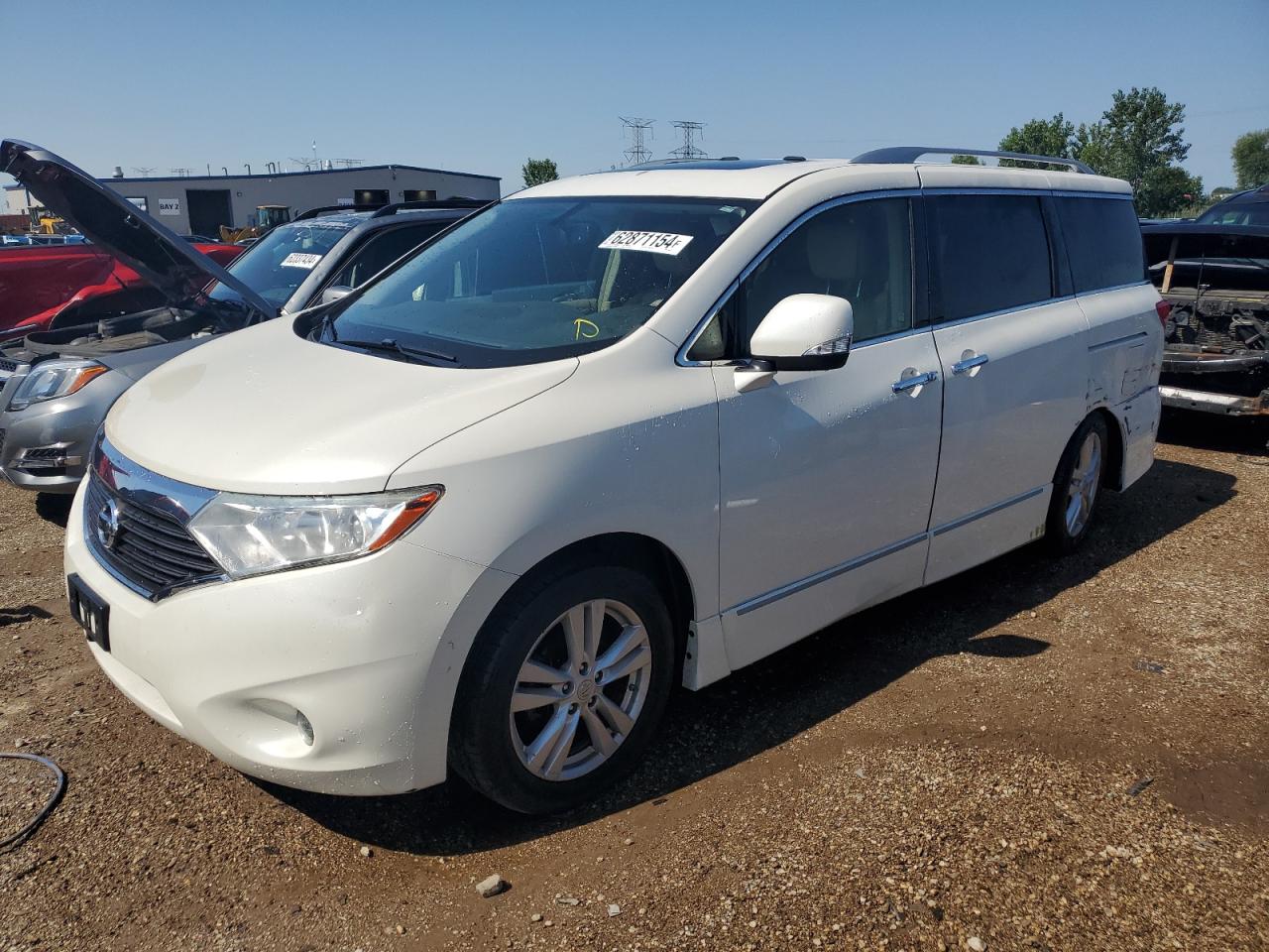 2012 Nissan Quest S VIN: JN8AE2KP7C9045131 Lot: 62871154