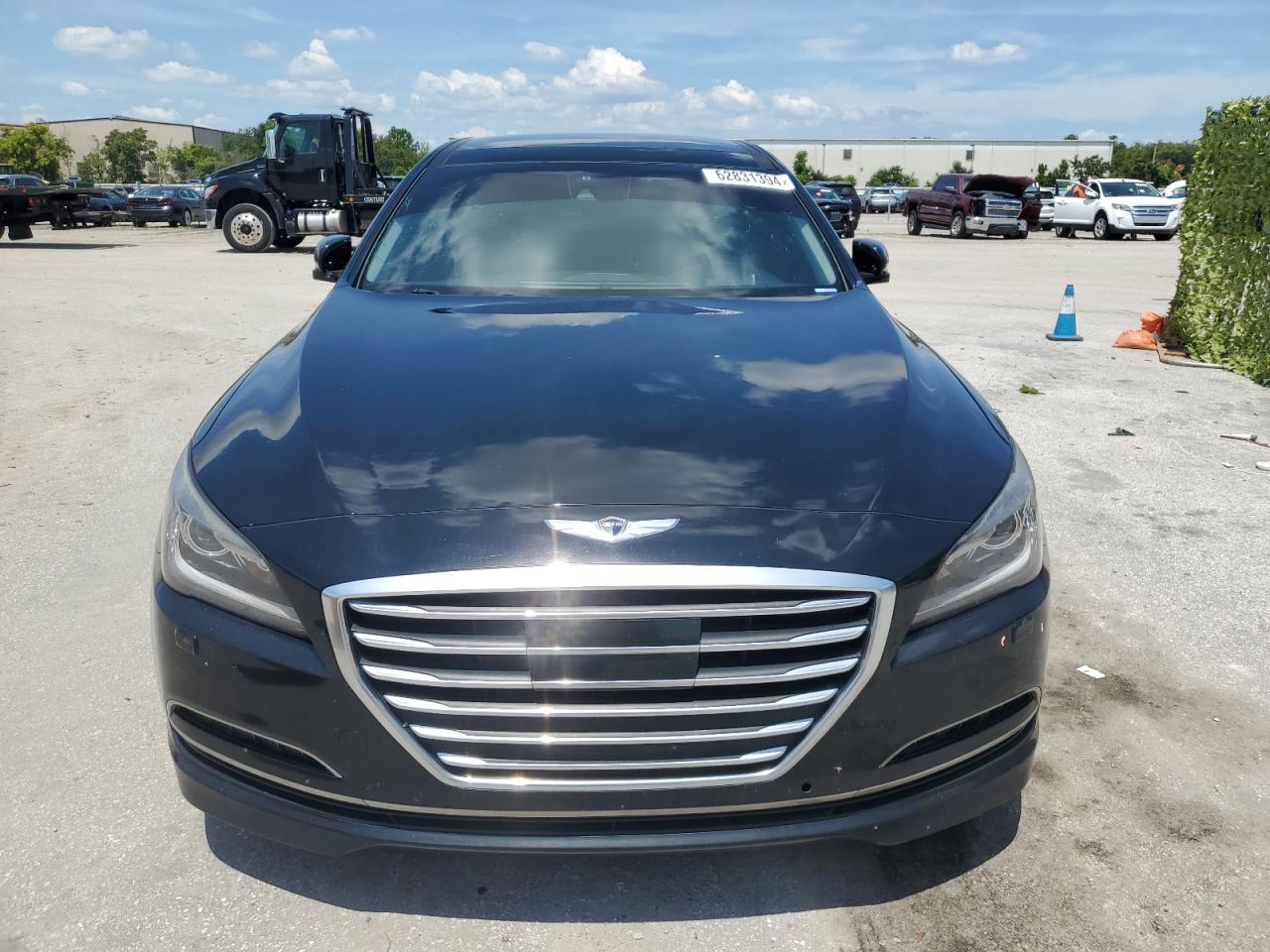 2015 Hyundai Genesis 3.8L VIN: KMHGN4JE0FU052078 Lot: 62831394