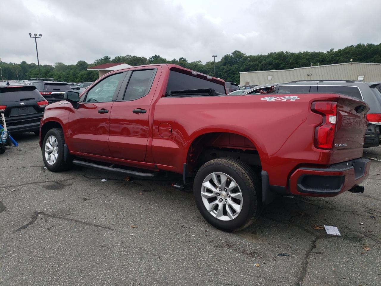 2021 Chevrolet Silverado K1500 Custom VIN: 1GCRYBEK6MZ327154 Lot: 64379464