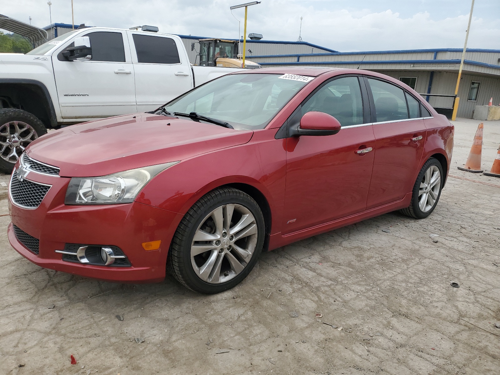 2013 Chevrolet Cruze Ltz vin: 1G1PG5SB3D7161888