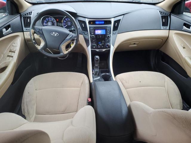  HYUNDAI SONATA 2012 Червоний