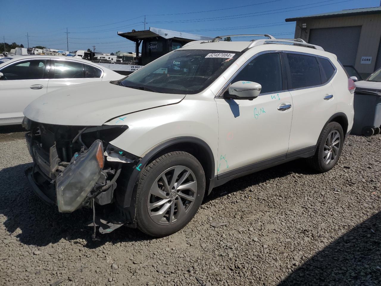 2015 Nissan Rogue S VIN: 5N1AT2MV8FC802280 Lot: 62487084