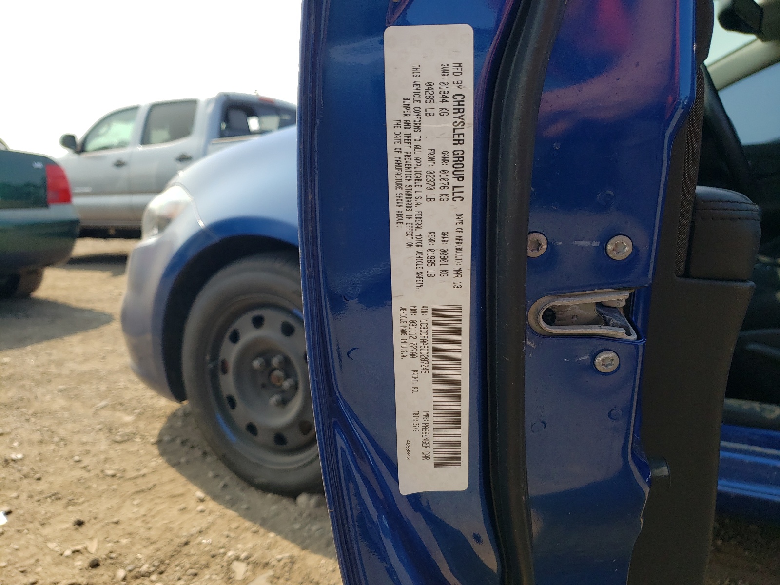 1C3CDFAA9DD287045 2013 Dodge Dart Se