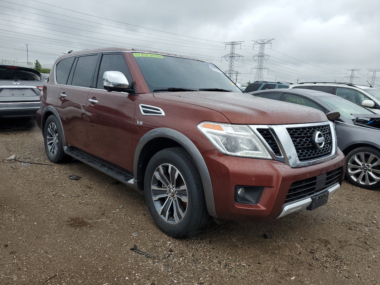 JN8AY2NDXJ9057313 2018 Nissan Armada Sv