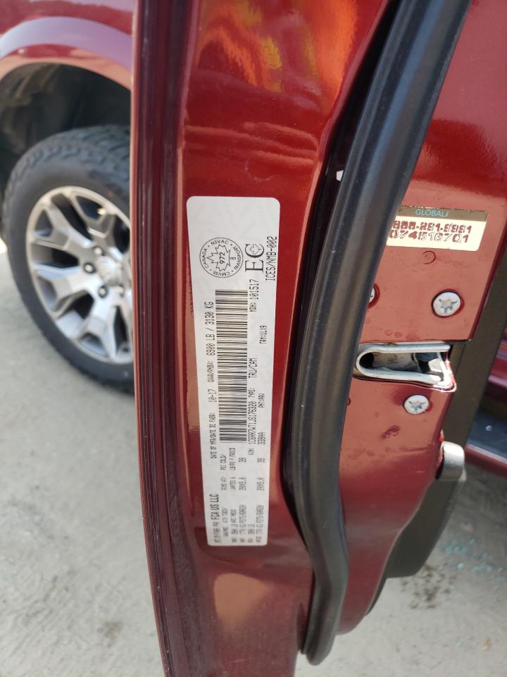 2018 Ram 1500 Longhorn VIN: 1C6RR7WT1JS176320 Lot: 64684734