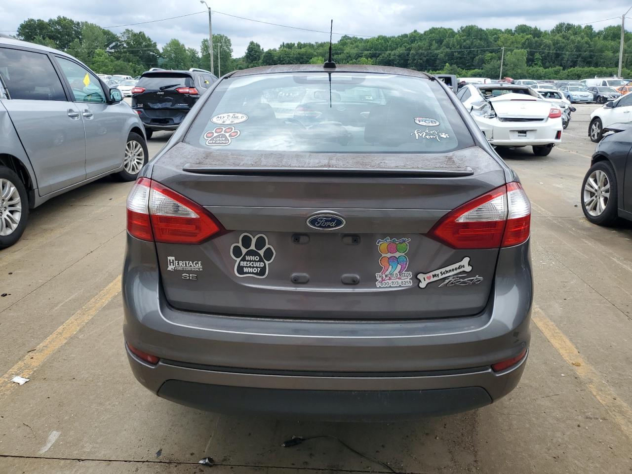 2014 Ford Fiesta Se VIN: 3FADP4BJ9EM182785 Lot: 63419874