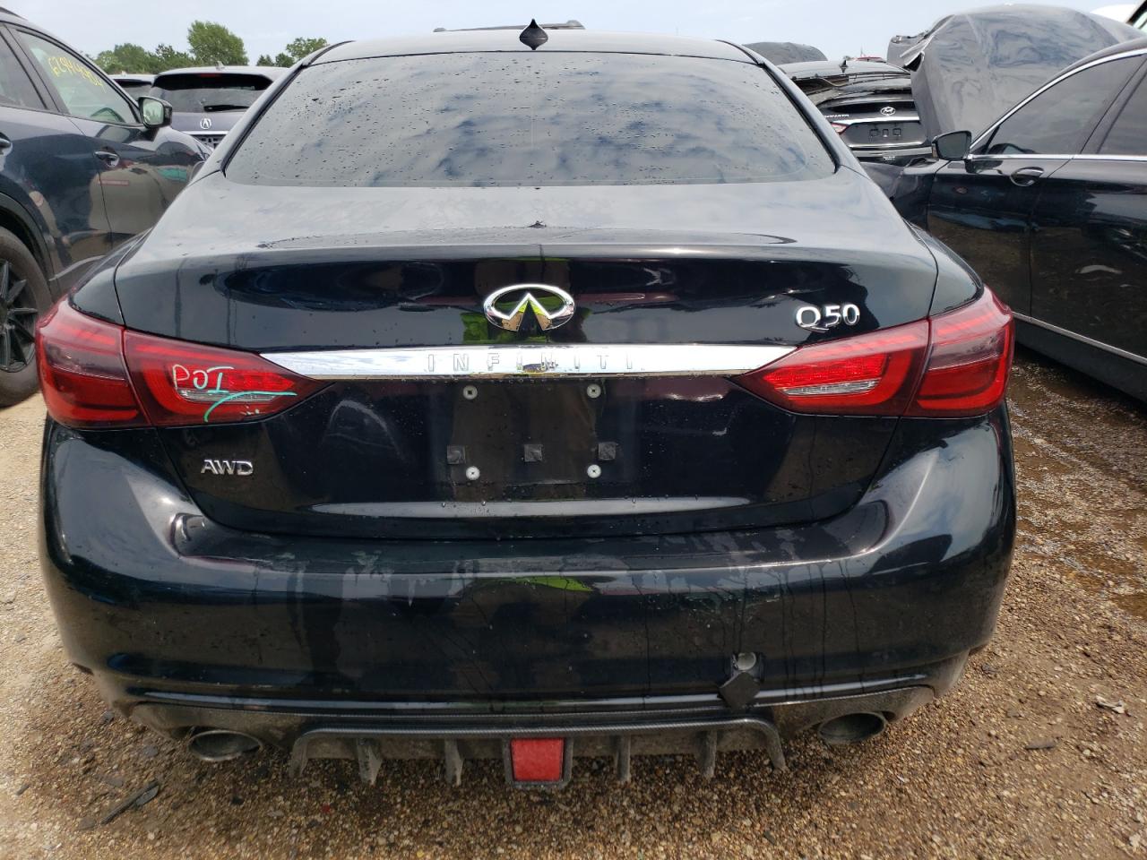 2018 Infiniti Q50 Luxe VIN: JN1EV7AR6JM438483 Lot: 61816704