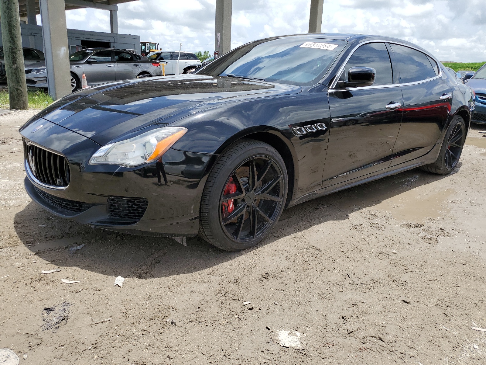 2014 Maserati Quattroporte S vin: ZAM56RRAXE1097466