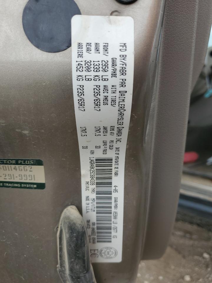 2005 Jeep Grand Cherokee Laredo VIN: 1J4GR48K25C684339 Lot: 61225924