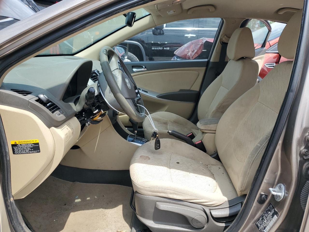 2013 Hyundai Accent Gls VIN: KMHCU4AE1DU443092 Lot: 62524824