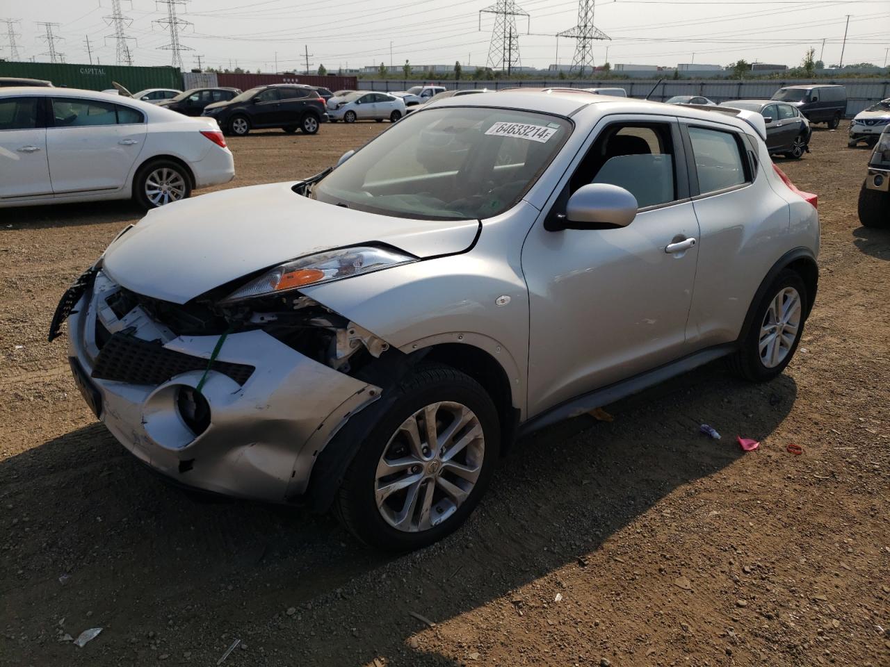 2014 Nissan Juke S VIN: JN8AF5MV2ET482244 Lot: 64633214