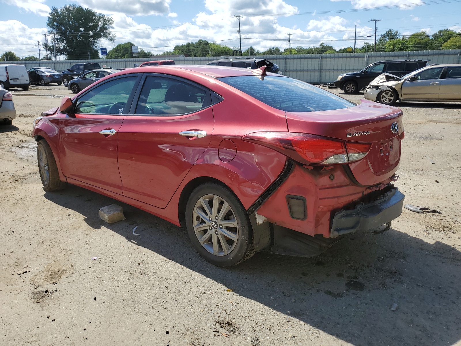 2014 Hyundai Elantra Se vin: KMHDH4AE8EU047915