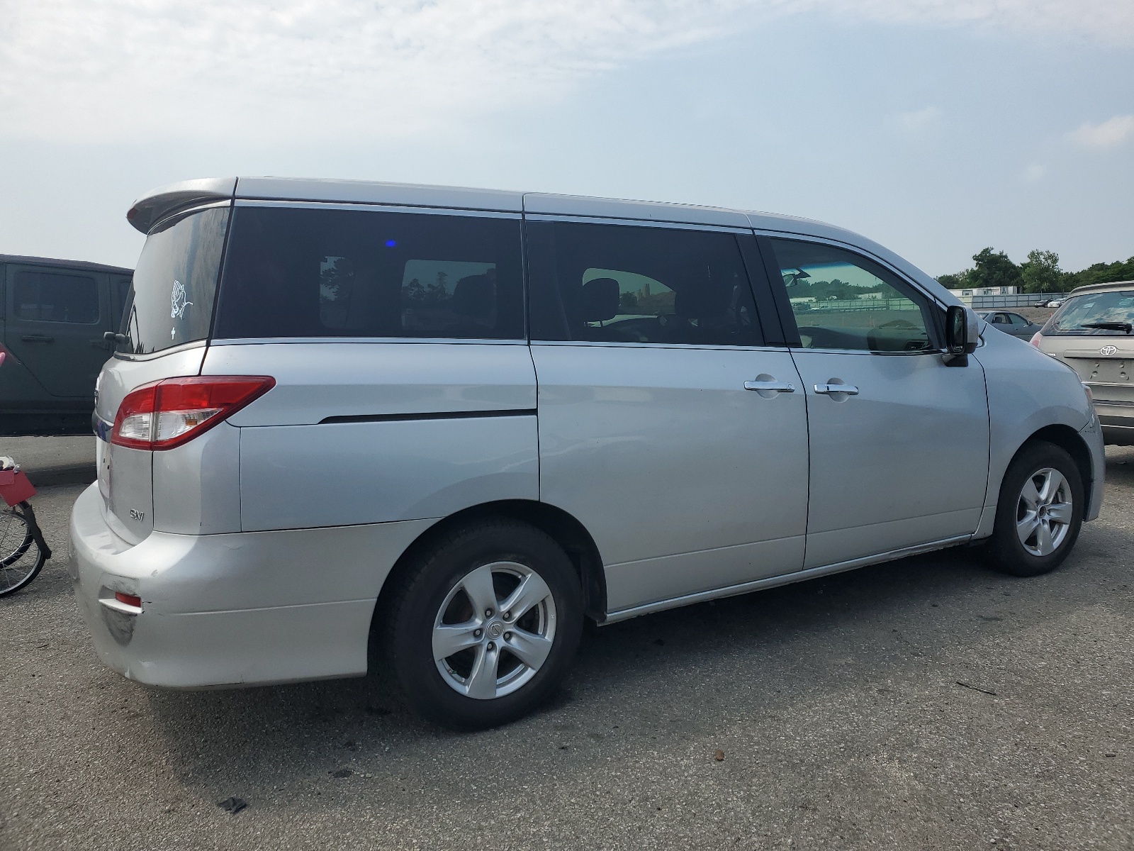 2015 Nissan Quest S vin: JN8AE2KP2F9130608