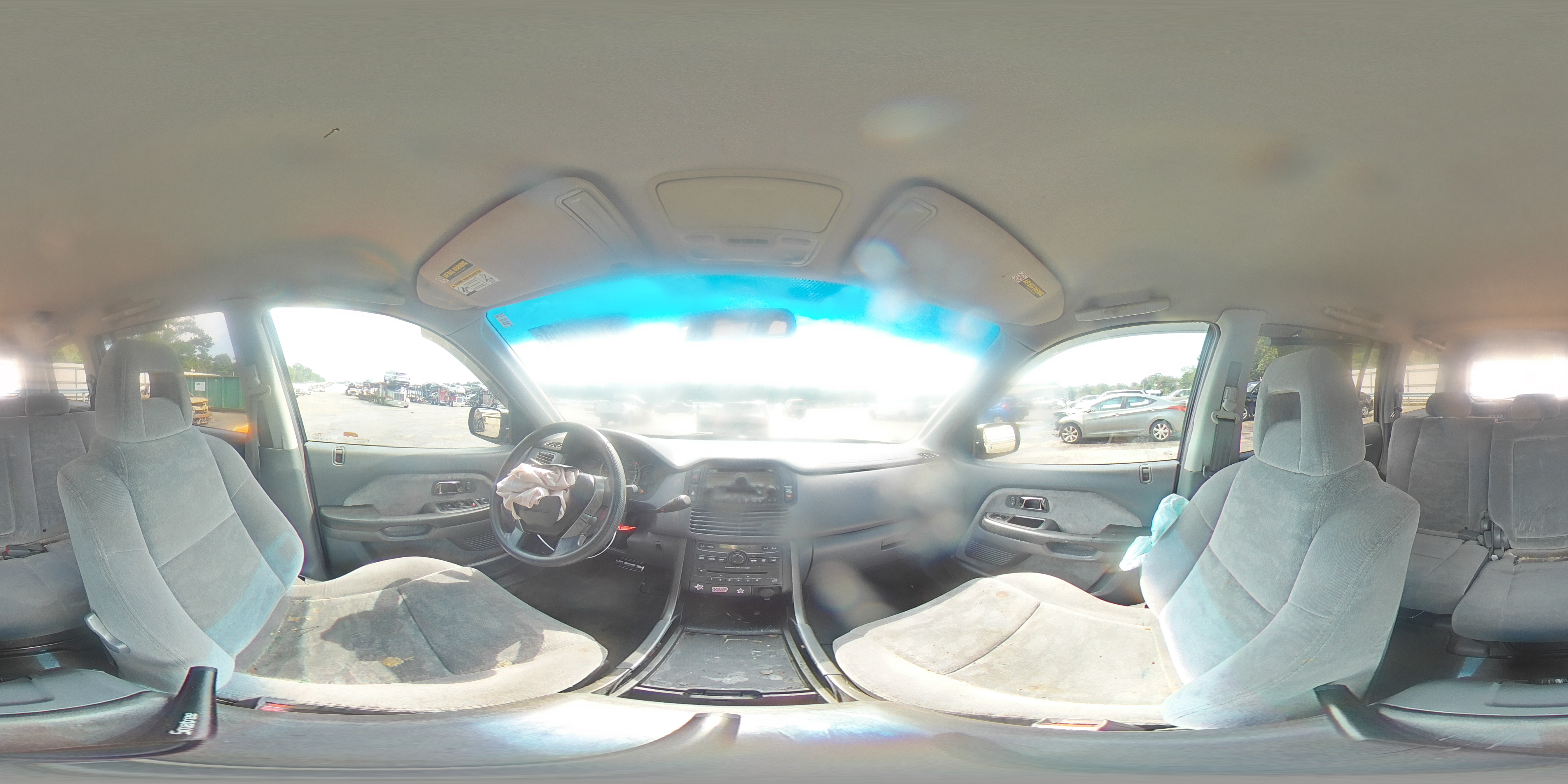 2005 Honda Pilot Ex VIN: 5FNYF18415B054270 Lot: 61222554