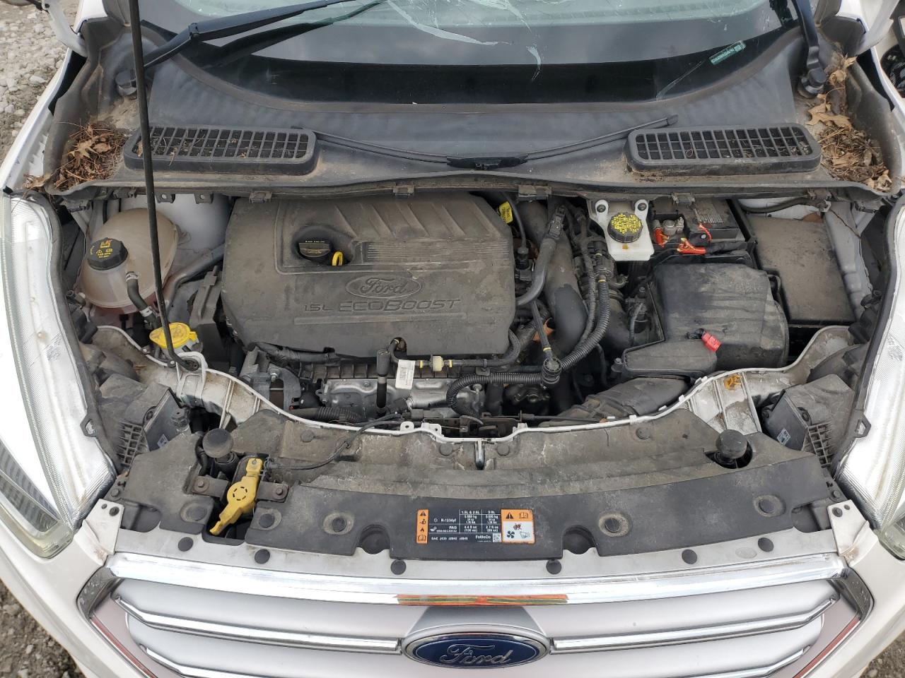 2017 Ford Escape Titanium VIN: 1FMCU0JD9HUD40993 Lot: 65280654