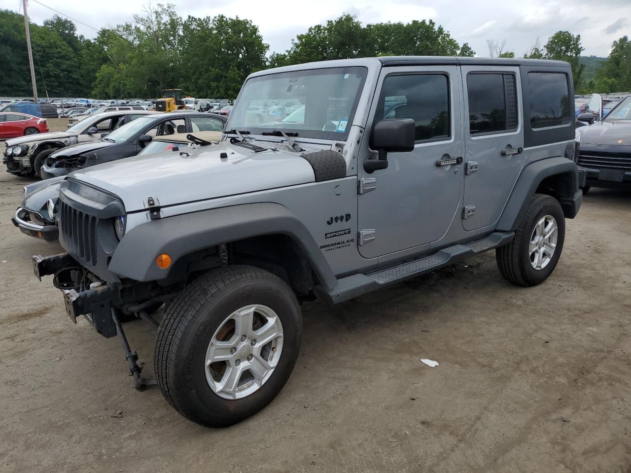 VIN 1C4BJWDG8EL228205 2014 JEEP WRANGLER no.1