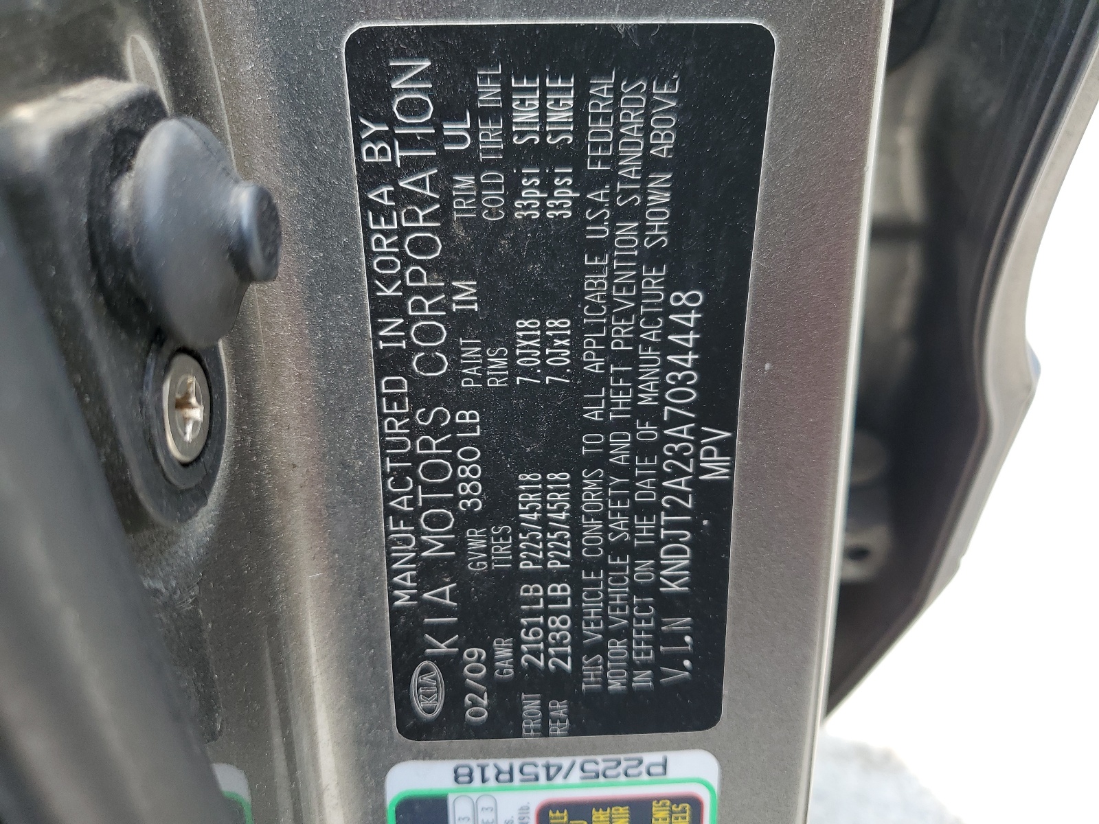 KNDJT2A23A7034448 2010 Kia Soul +