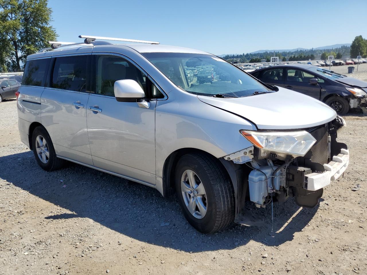 2012 Nissan Quest S VIN: JN8AE2KP2C9039284 Lot: 62260724