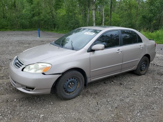 2003 TOYOTA COROLLA CE for sale at Copart ON - COOKSTOWN