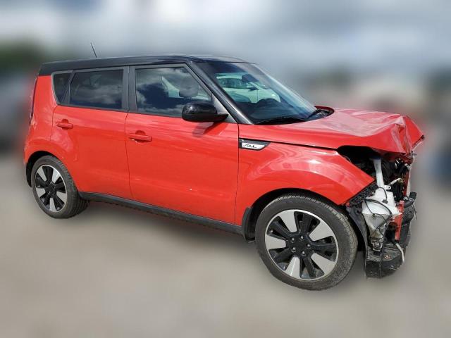  KIA SOUL 2016 Красный