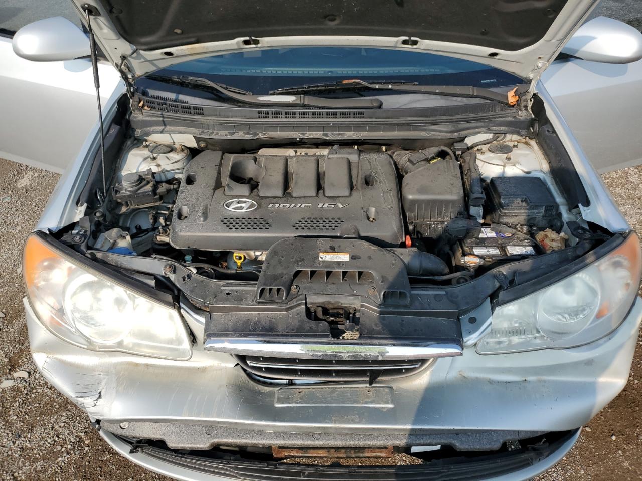 2007 Hyundai Elantra Gl VIN: KMHDT45D77U142775 Lot: 63292444