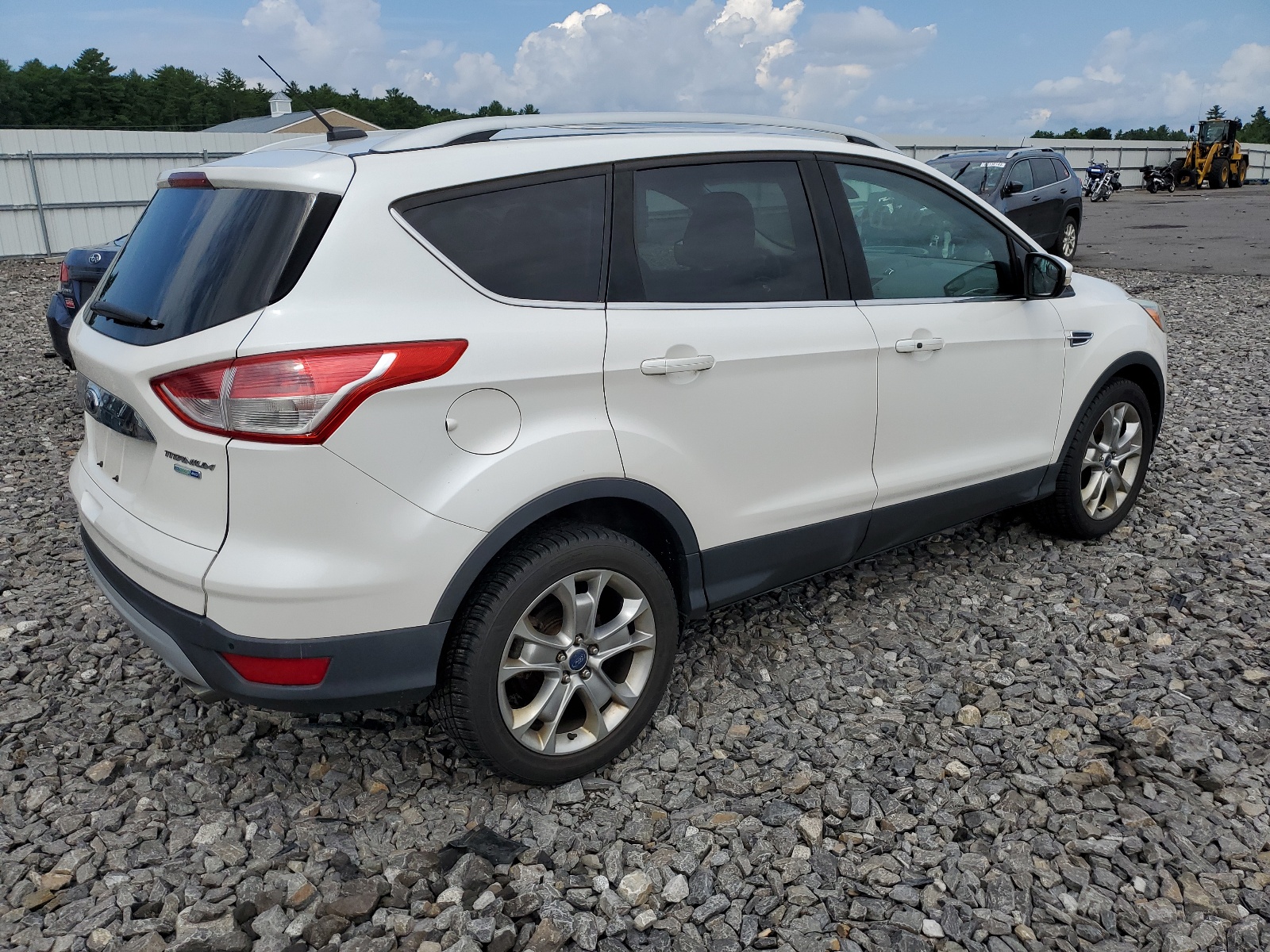 2014 Ford Escape Titanium vin: 1FMCU9J90EUD46399