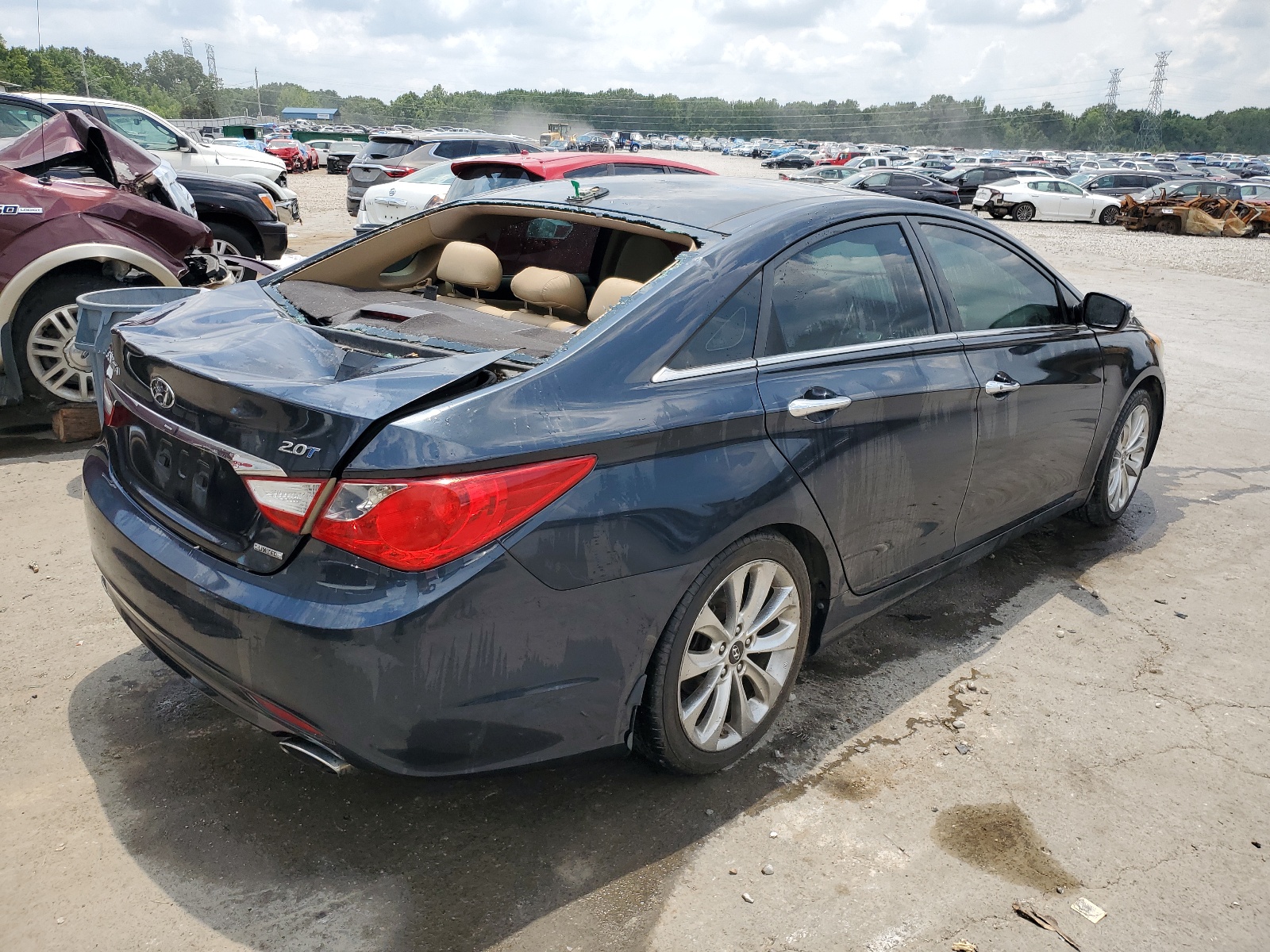 2012 Hyundai Sonata Se vin: 5NPEC4AB0CH383899