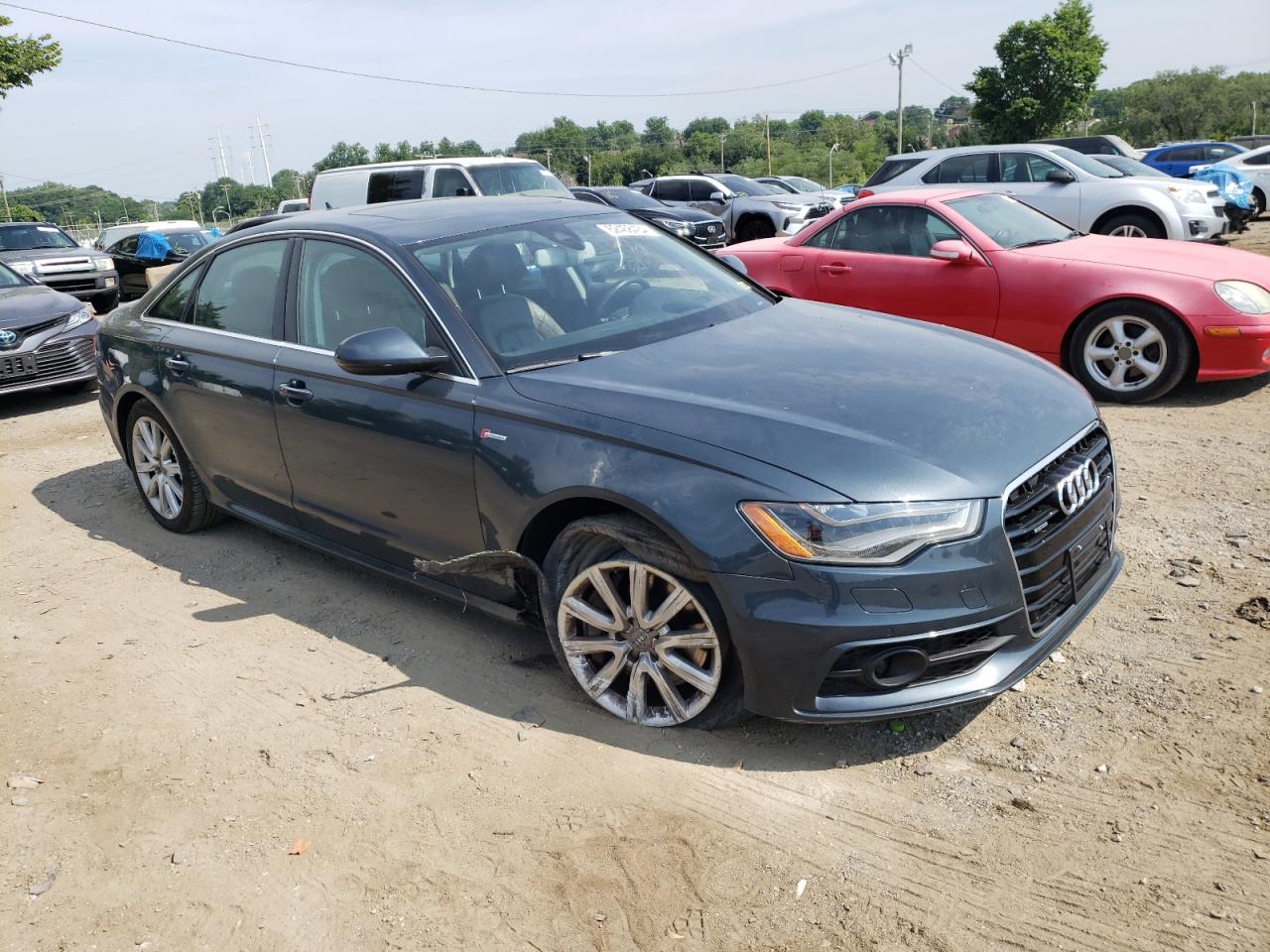 2012 Audi A6 Premium VIN: WAUFGAFC5CN044917 Lot: 62468434